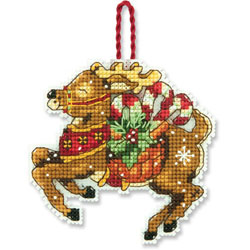 70-08916 Reindeer Christmas Ornament